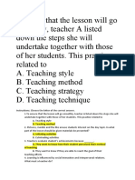 Midterm Facilitating Learner Centered Teaching