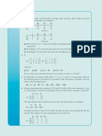 Exercise Chapter Matrix