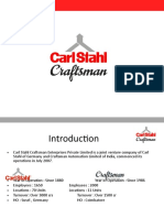 Carlstahl Craftsman Presentation