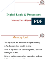 1 - Memory Unit - Flip-Flops (DLP-2021-22)