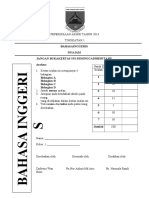 Form 1 English Language Test 5 - B