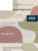 Task Based Approach