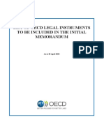 Accession - List of Legal Instruments For Initial Memorandum - February 2022