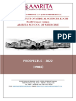 Amrita Medical College Mbbs-Prospectus-2022