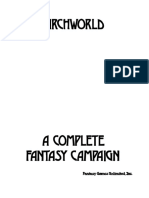 Archworld - A Complete Fantasy Campaign (Fantasy Miniatures Rules) Edited