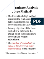 Lecture - Force Method