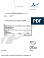 Panel No 31 To 51, Basecoat Application Report, Aster CHS, Borivali W