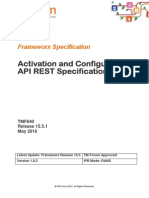 TMF640 Activation Configuration API REST Specification R15.5.1