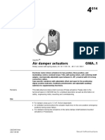 Air Damper Actuators GMA..1 - en