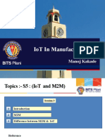 IoT in Manufacturing - S5 - IoT and M2M