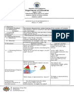 Mathematics 4 DLP For COT1