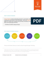 Bright Spark Design Thinking Full Worksheet