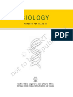 Biology Biology Biology Biology Biology: © Ncert Not To Be Republished