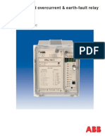 Combined Overcurrent & Earth-Fault Relay: Type SPAJ 140 C