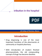 Drug Distribution System in A Hospital