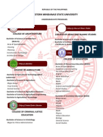 WMSU Undergraduate Programs