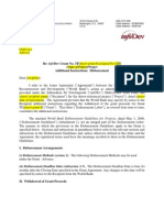 Re: Infodev Grant No. TF (Insert Grant # Assigned by CSR) Additional Instructions: Disbursement