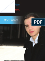 MSC - Finance - Brochure - PDF Imperial College of London