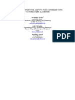 VHDL Noise Canceller