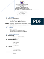 Grade 5 MATH LESSON PLAN