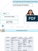 Advance Data Analytics Unit 2