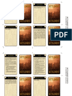 Settlement Event Cards