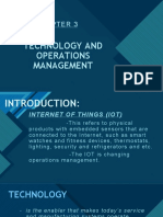 Chapter 3 Technology and Operations Management