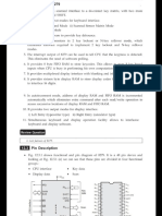 Keyboard Input: Provides Multiplexed Display