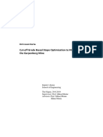 Cut Off Grade Based Stope Optimisation To Maximise Value at The Garpenberg Mine 5