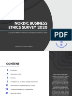 Nordic Business Ethics Survey 2020