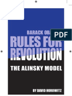 Barack Obama's Rules For Revolution - The Alinsky Model - by David Horowitz - Pub 2009