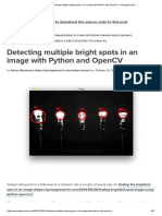 Detecting Multiple Bright Spots in An Image With Python and OpenCV - PyImageSearch