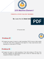 MENG375 Machine Element I: Torsion & Static Failure Theories