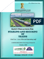 Pamphlet On Stabling & Securing of Trains - For Website