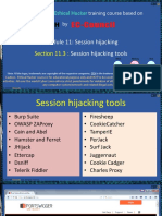 11.3 Session Hijacking Tools