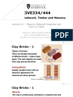 Lecture 10 - Masonry Properties and How It Is Used