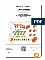 Amazone Amaspray + Korisničko Uputstvo Eng