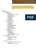 Strategies To Promote Mpe 22-23