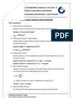 ME 2204 - FMM 2 Marks With Answer