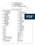 EXAMEN REG SEGUNDO - Inglés