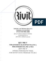 Riv998v Operating Manual