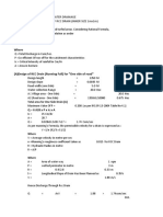 Hydraulic Design