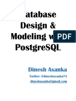 Database Design and Modeling With PostgreSQL