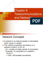 Chapter 6 Telecom and Networks