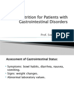 Nutrition For Patients With Gastrointestinal Disorders Lec 7