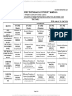 JNTUK BT 2-1 Sem 2nd Mid Time Table Dec 2022