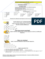 4.determines Arithmetic Means and NTH Term of An Arithmetic Sequence SSP - M10AL Ia 3 B 1