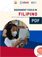 Filipino LRC Post Assessment Tool GR 1 3 Ed