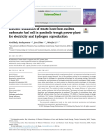 Efficient Utilization of Waste Heat From Molten Carbona 2022 International J