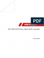 UD13007B - Baseline - User Manual of DS-C10S-SXXT Series Video Wall Controller - V1.6 - 20190216